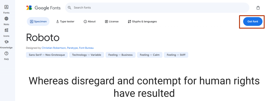 Googleフォントの導入の仕方